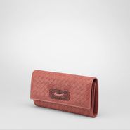 Washed Light Calf Intrecciato Ayers Continental Wallet - Wallet - BOTTEGA VENETA - PE13 - 820