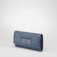 Washed Light Calf Intrecciato Ayers Continental Wallet - Wallet - BOTTEGA VENETA - PE13 - 820