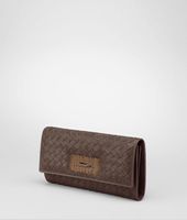 Bottega Veneta® Washed Light Calf Intrecciato Ayers Continental Wallet Bottega Veneta® Washed Light Calf Intrecciato Ayers Continental Wallet