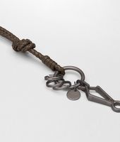 Bottega Veneta® Edoardo Intrecciato Nappa Key Ring Bottega Veneta® Edoardo Intrecciato Nappa Key Ring