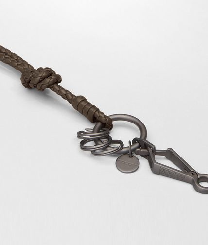 BOTTEGA VENETA - Edoardo Intrecciato Nappa Key Ring