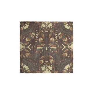McQ, Scarf, Butterfly Camouflage McQ Logo Scarf 