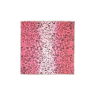McQ, Scarf, Bleached Animal Print Scarf