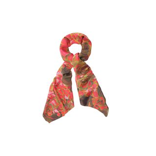 McQ, Scarf, Rose Petal McQ Logo Scarf 
