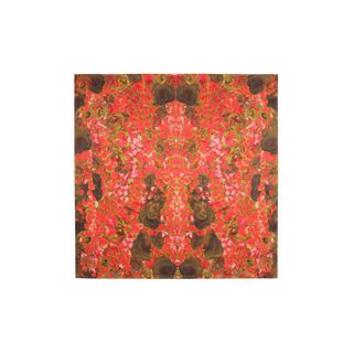 McQ, Scarf, Rose Petal McQ Logo Scarf 