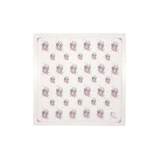 ALEXANDER MCQUEEN, Silk Fashion Scarf, Bird & Dragonfly Silk Scarf