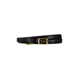 STELLA McCARTNEY, Belt, Skinny Faux Alligator Belt 