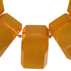 STELLA McCARTNEY, Jewelry, Brass And Plexi Glass Necklace