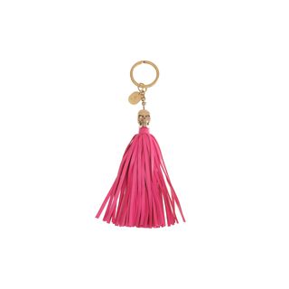 ALEXANDER MCQUEEN, Keyring, Leather Tassel Skull Key ring