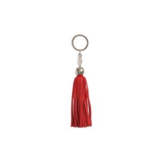 ALEXANDER MCQUEEN, Keyring, Leather Tassel Skull Key ring