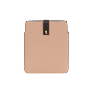 ALEXANDER MCQUEEN, Formal Accessory, Bi-Color Skull Stud Leather Tablet Sleeve