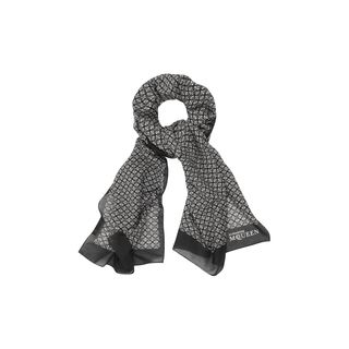 ALEXANDER MCQUEEN, Men's Scarf, Piastrella Tile Print Scarf