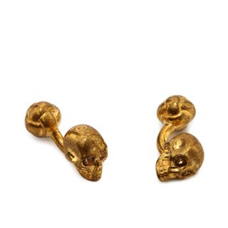 ALEXANDER MCQUEEN, Formal Accessory, Knotted Skull Cufflinks