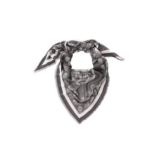 ALEXANDER MCQUEEN, Men's Scarf, Bandana Skull Scarf