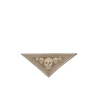 ALEXANDER MCQUEEN, Men's Scarf, Bandana Skull Scarf