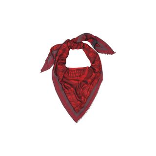 ALEXANDER MCQUEEN, Men's Scarf, Bandana Skull Scarf