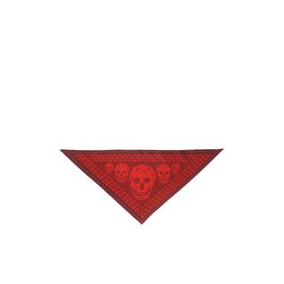 ALEXANDER MCQUEEN, Men's Scarf, Bandana Skull Scarf