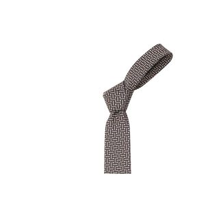 ALEXANDER MCQUEEN, Tie, Tile Silk Tie