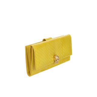 ALEXANDER MCQUEEN, Wallet, Skull Charm Whipsnake Wallet