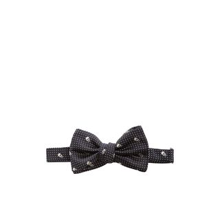 ALEXANDER MCQUEEN, Tie, Polka-Skull Bow-Tie