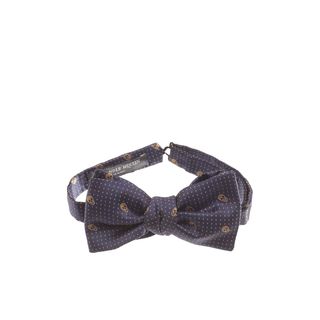 ALEXANDER MCQUEEN, Tie, Polka-Skull Bow-Tie