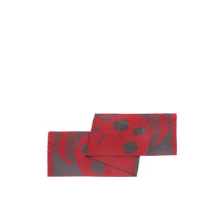 ALEXANDER MCQUEEN, Men's Scarf, Oversized Skull Wool Scarf