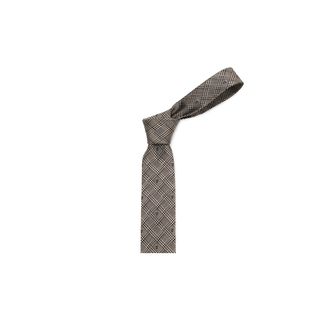 ALEXANDER MCQUEEN, Tie, Prince of Wales Check Skull Tie