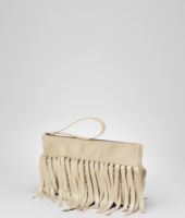 Bottega Veneta® Intrecciato Nappa Fringe Pouch Bottega Veneta® Intrecciato Nappa Fringe Pouch