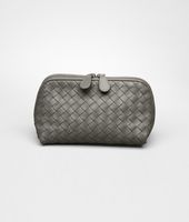 Bottega Veneta® Shadow Intrecciato Nappa Cosmetic Case Bottega Veneta® Shadow Intrecciato Nappa Cosmetic Case