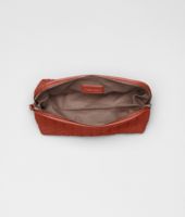 Bottega Veneta® Brique Intrecciato Nappa Cosmetic Case Bottega Veneta® Brique Intrecciato Nappa Cosmetic Case