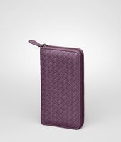 Bottega Veneta® Intrecciato Nappa Zip Around Wallet Bottega Veneta® Intrecciato Nappa Zip Around Wallet