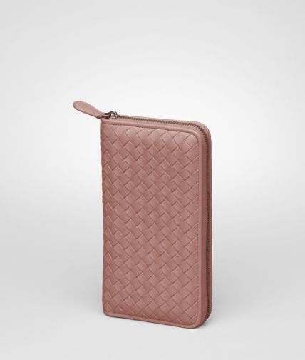 BOTTEGA VENETA - Intrecciato Nappa Zip Around Wallet