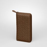 Intrecciato Nappa Zip Around Wallet - Wallet - BOTTEGA VENETA - AI13 - 790