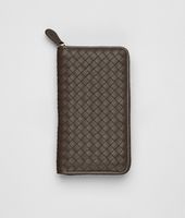 Bottega Veneta® Junior Intrecciato Nappa Zip Around Wallet Bottega Veneta® Junior Intrecciato Nappa Zip Around Wallet