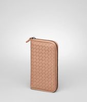 Bottega Veneta® Intrecciato Nappa Zip Around Wallet Bottega Veneta® Intrecciato Nappa Zip Around Wallet
