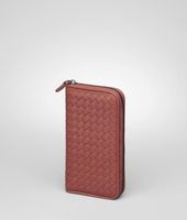 Bottega Veneta® Intrecciato Nappa Zip Around Wallet Bottega Veneta® Intrecciato Nappa Zip Around Wallet