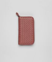 Bottega Veneta® Intrecciato Nappa Zip Around Wallet Bottega Veneta® Intrecciato Nappa Zip Around Wallet
