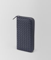 Bottega Veneta® Intrecciato Nappa Zip Around Wallet Bottega Veneta® Intrecciato Nappa Zip Around Wallet