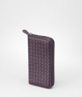 Bottega Veneta® Portemonnaie mit Zip aus Nappaleder Intrecciato Bottega Veneta® Portemonnaie mit Zip aus Nappaleder Intrecciato