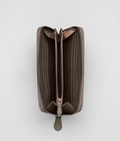 Bottega Veneta® Junior Intrecciato Nappa Zip Around Wallet Bottega Veneta® Junior Intrecciato Nappa Zip Around Wallet