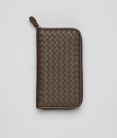 Bottega Veneta® Intrecciato Nappa Zip Around Wallet Bottega Veneta® Intrecciato Nappa Zip Around Wallet