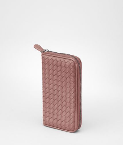 BOTTEGA VENETA - Intrecciato Nappa Zip Around Wallet
