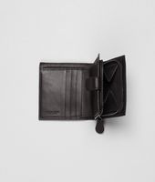 Bottega Veneta® Continental Portemonnaie aus Nappaleder Intrecciato Ebano Bottega Veneta® Continental Portemonnaie aus Nappaleder Intrecciato Ebano