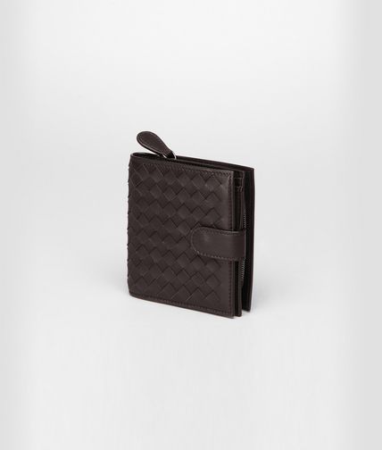BOTTEGA VENETA - Ebano Intrecciato Nappa Continental Wallet
