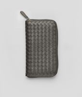 Bottega Veneta® Shadow Intrecciato VN Zip Around Wallet Bottega Veneta® Shadow Intrecciato VN Zip Around Wallet
