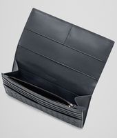 Bottega Veneta® Ardoise Intrecciato VN Continental Wallet Bottega Veneta® Ardoise Intrecciato VN Continental Wallet