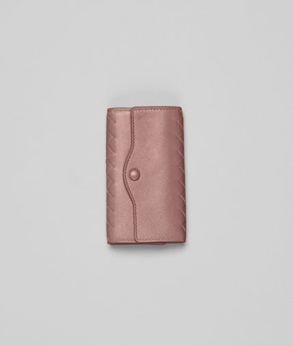 BOTTEGA VENETA - Intrecciato Nappa Key Case