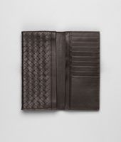 Bottega Veneta® Ebano Intrecciato VN Continental Wallet Bottega Veneta® Ebano Intrecciato VN Continental Wallet