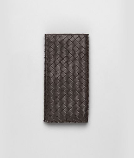 BOTTEGA VENETA - Ebano Intrecciato VN Continental Wallet
