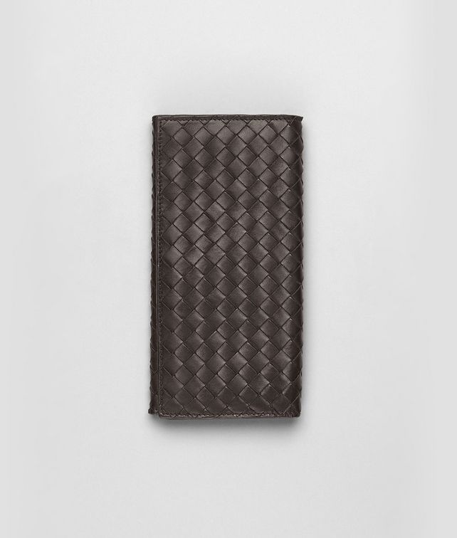 BOTTEGA VENETA Portafoglio Continental Ebano in VN Intrecciato Portafoglio continental U fp